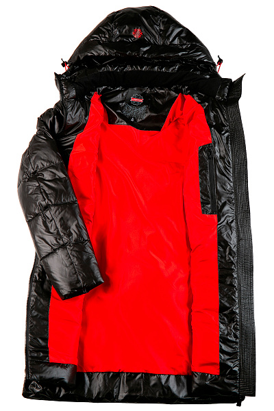 Женский зимний Пуховик Lafor Черный, 767032