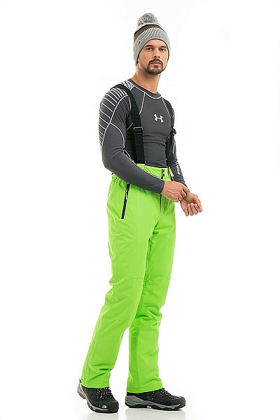 Мужские горнолыжные Штаны High Experience Зеленый, 6980190