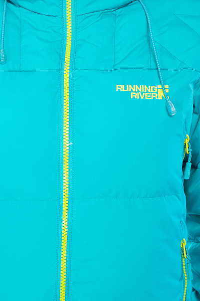 Женский горнолыжный Пуховик Running River Голубой, 8278113