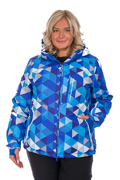 Женская горнолыжная Куртка WHS Синий, 8783203
