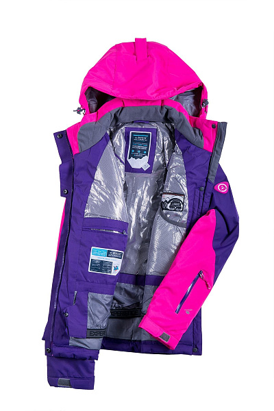Женский горнолыжный Костюм High Experience Фиолетовый, 6980174K2