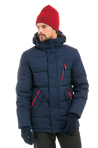 Мужской зимний Пуховик WHS Синий, 878378
