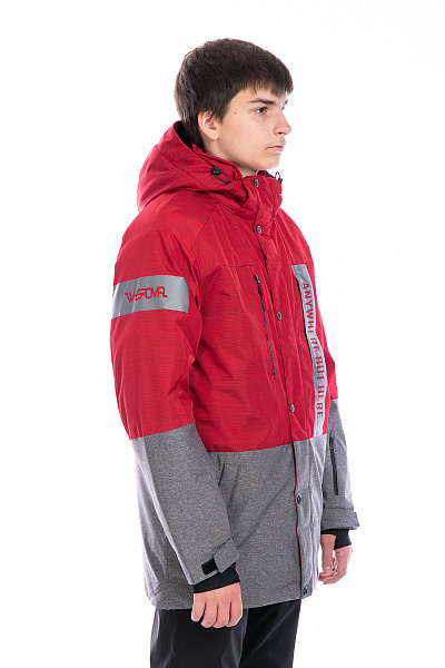 Детская горнолыжная Куртка WHS Бордовый, 8783301