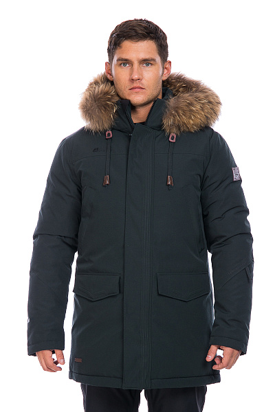 Мужская зимняя Парка High Experience Зеленый, 6980335
