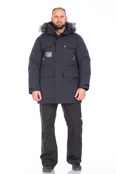 Парка WHS Темно-синий, 8783419