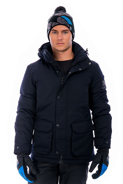 Мужская зимняя Парка WHS Синий, 8783134