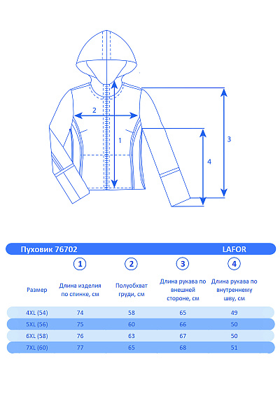Пуховик Lafor Желтый, 76702