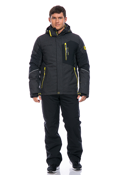 Мужская горнолыжная Куртка High Experience Серый, 6980339