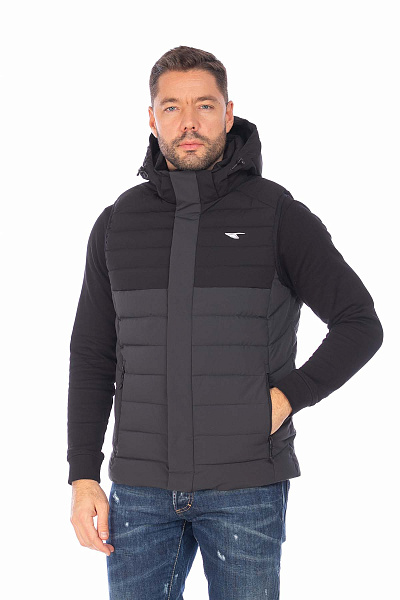 Жилет Tisentele Темно-серый, 847647