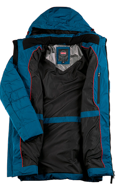 Мужской зимний Костюм Lafor Серо-синий, 76708K2