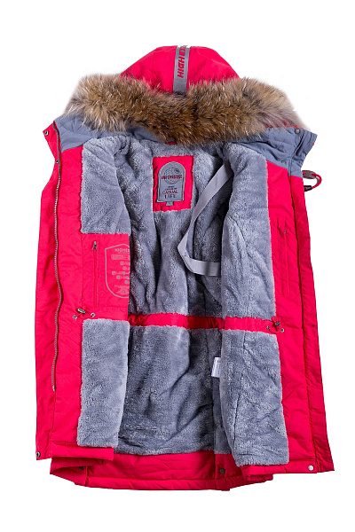 Женская зимняя Парка High Experience Коралловый, 6980240