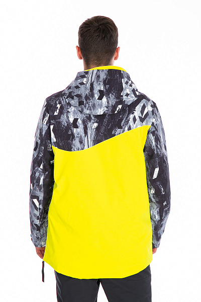 Мужской горнолыжный Анорак WHS Желтый, 8783327