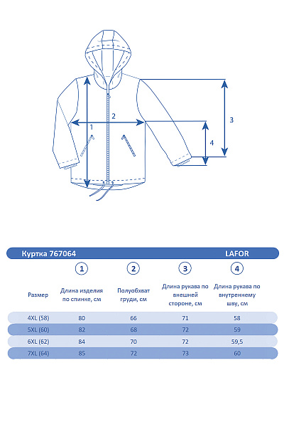Мужской горнолыжный Костюм Lafor Темно-синий, 767064K2