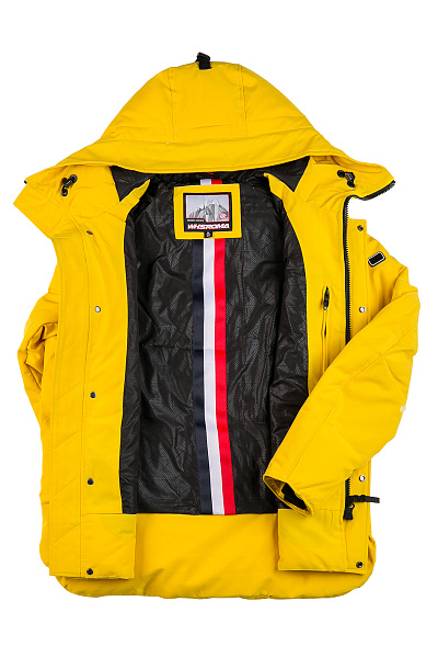 Мужской зимний Пуховик WHS Желтый, 8783200
