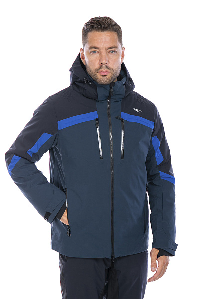 Мужская горнолыжная Куртка WHS Серо-синий, 8783306