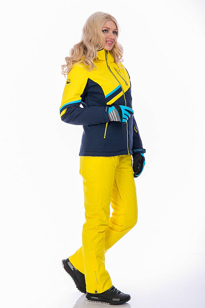 Женский горнолыжный Костюм High Experience Желтый, 6980280K2