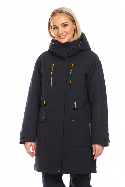 Женская зимняя Парка WHS Черный, 8783338