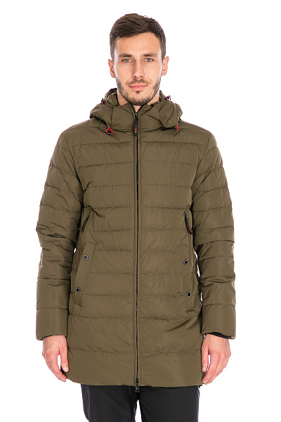 Мужской зимний Пуховик Lafor Хаки, 76708