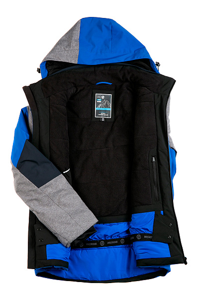 Детская горнолыжная Куртка WHS Синий, 8783282