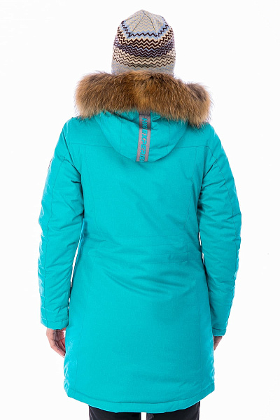 Женская зимняя Парка High Experience Бирюзовый, 6980241