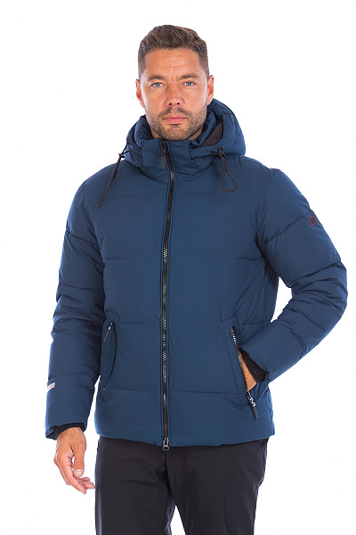 Пуховик Lafor Серо-синий, 767069