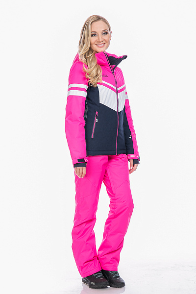 Женский горнолыжный Костюм High Experience Малиновый, 6980314K2