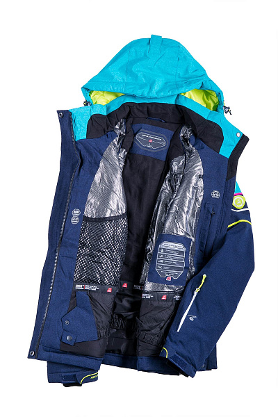 Женская горнолыжная Куртка High Experience Бирюзовый, 6980278
