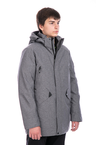 Детская зимняя Парка WHS Серый, 8783283