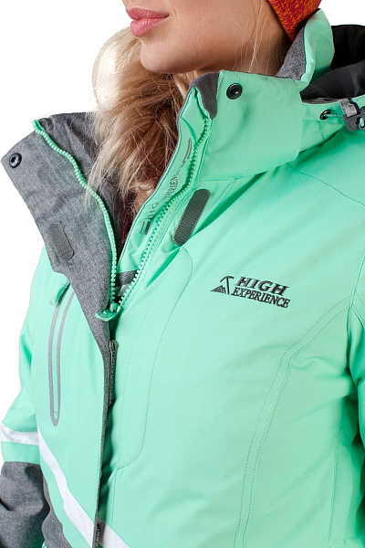 Женский горнолыжный Костюм High Experience Мятный, 6980158K1