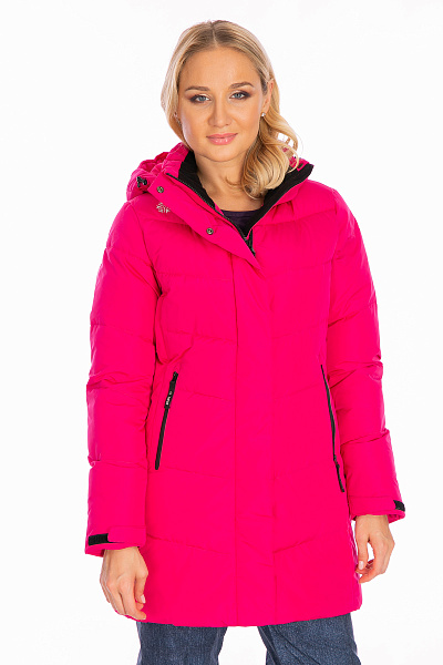 Женская зимняя Куртка Lafor Малиновый, 767061