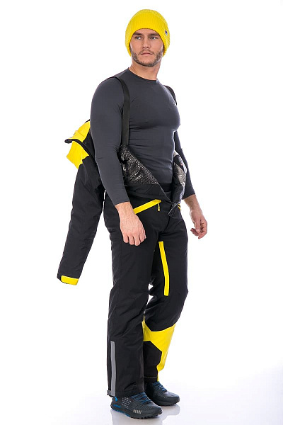 Мужской горнолыжный Комбинезон High Experience Черный, 6980301