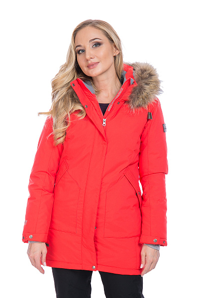 Женская зимняя Парка Freever Коралловый, 70691