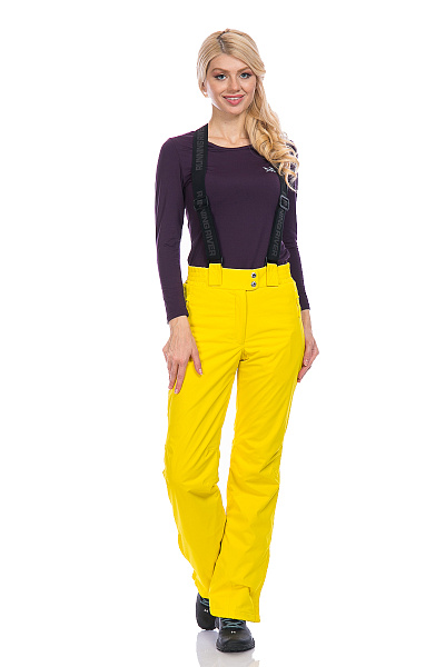 Женские горнолыжные Штаны Running River Желтый, 827816