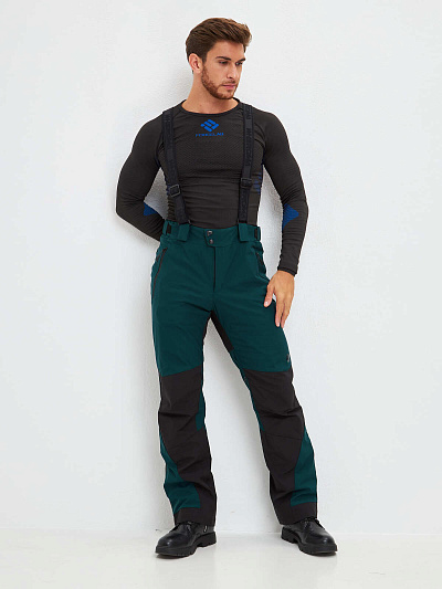 Штаны WHS Темно-зеленый, 8783488