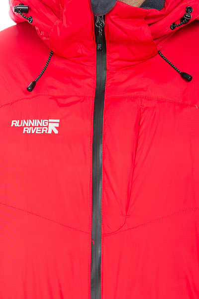Мужской горнолыжный Пуховик Running River Красный, 8278118