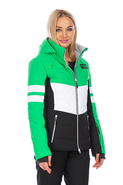 Женская горнолыжная Куртка Running River Зеленый, 8278134
