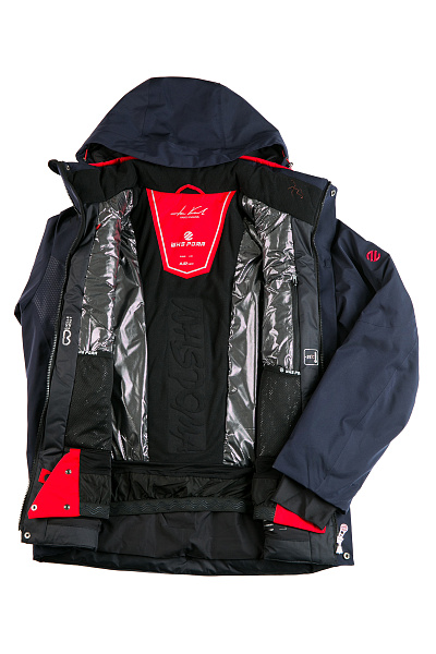 Мужская горнолыжная Куртка WHS Темно-синий, 878384