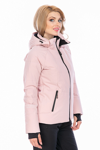 Женский горнолыжный Пуховик WHS Розовый, 8783311