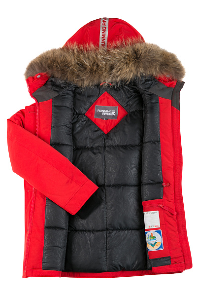 Женская зимняя Парка Running River Красный, 827885