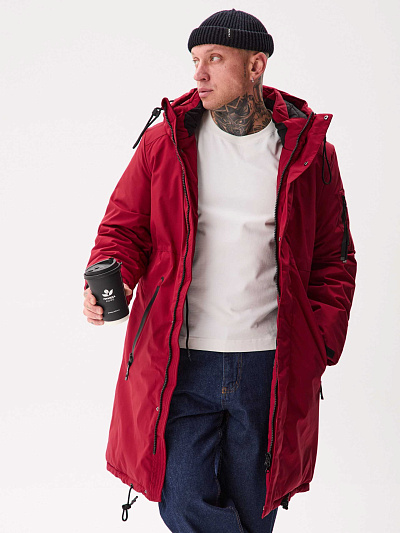 Парка Forcelab Бордовый, 7066225