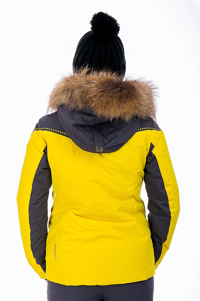 Женская горнолыжная Куртка High Experience Желтый, 6980260