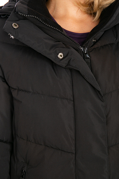 Женская зимняя Куртка Lafor Черный, 767010
