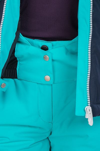 Женский горнолыжный Костюм High Experience Бирюзовый, 6980398K1