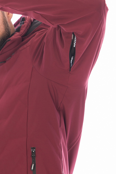 Мужская горнолыжная Куртка WHS Бордовый, 8783365