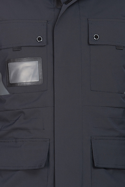 Парка WHS Темно-серый, 8783419