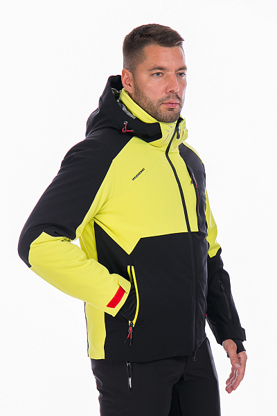 Мужская горнолыжная Куртка WHS Желтый, 8783235