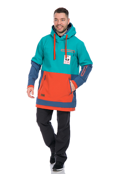 Худи Running River Бирюзовый, 8278107