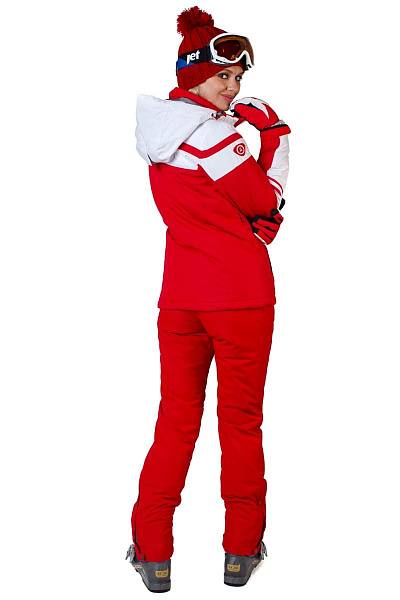 Женский горнолыжный Костюм High Experience Красный, 6980157K2