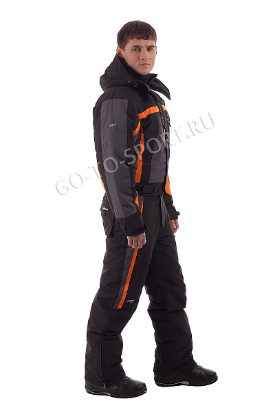 Мужской горнолыжный Комбинезон Wersca Черный, 87822
