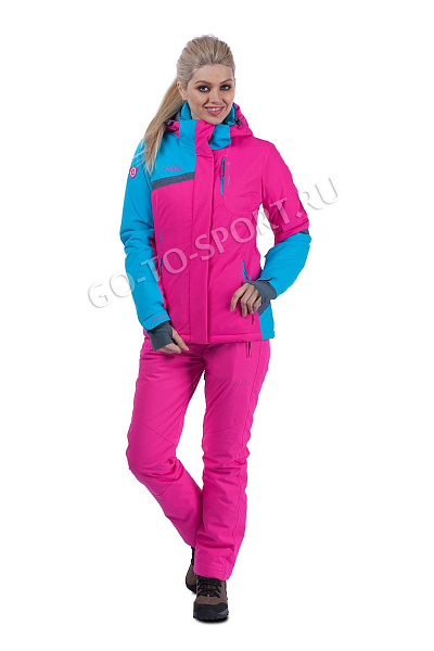 Женский горнолыжный Костюм High Experience Малиновый, 6980132K2